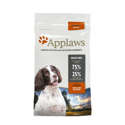 Applaws Dog Dry Small/Medium Breed Adult Chicken 2kg